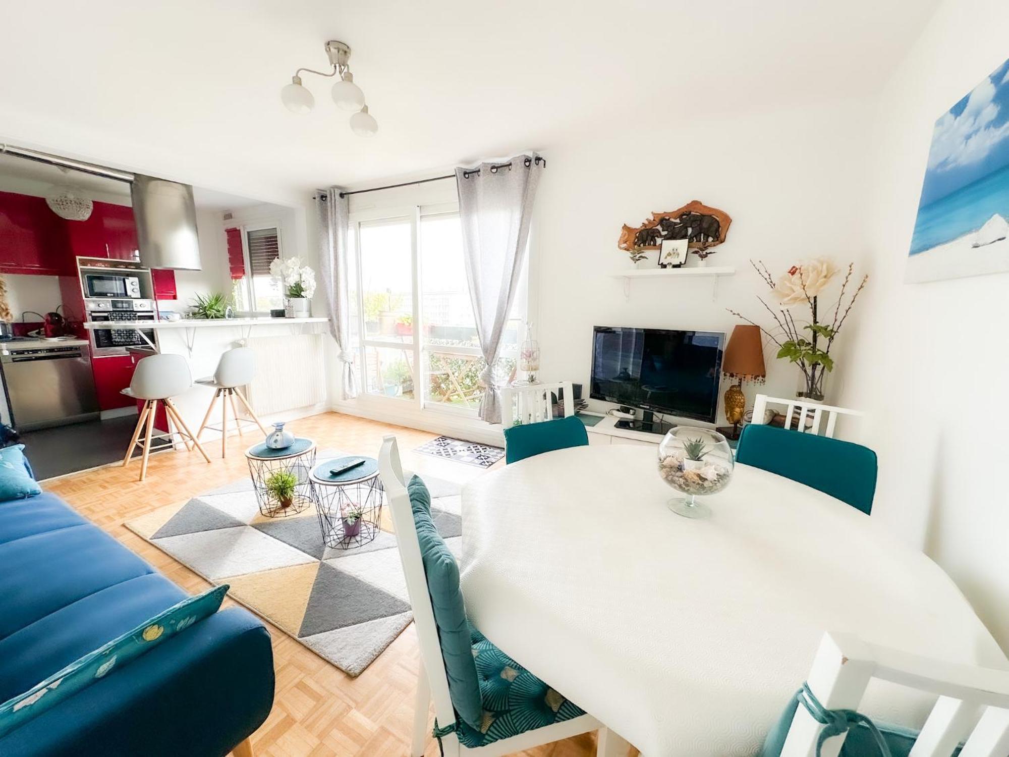- Le Cosy Garden - Proche Rer A Et E - Paris - Parking Et Wifi Gratuit ! Family Special Offer Apartment